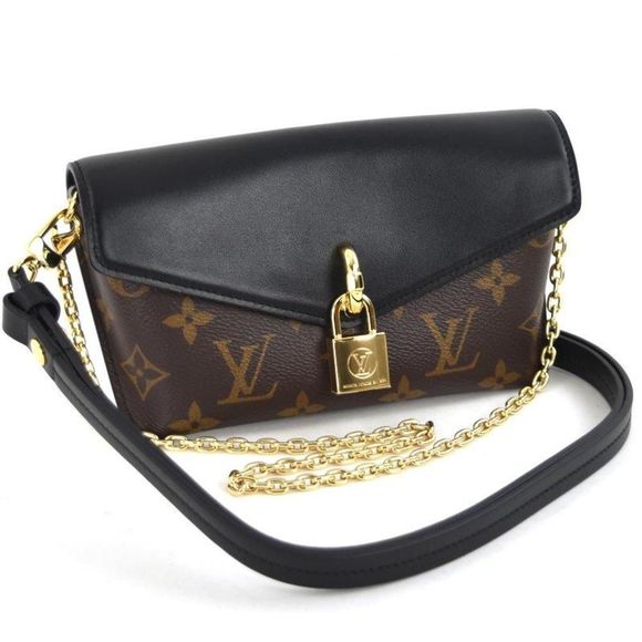 Louis Vuitton Crossbody Monogram Padlock On Strap Brown - Picture 1 of 16